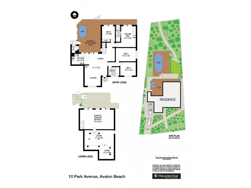 10 Park Avenue, Avalon Beach NSW 2107 Floorplan
