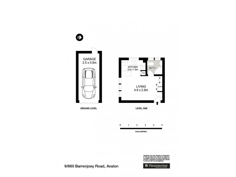 9/660 Barrenjoey Road, Avalon Beach NSW 2107 Floorplan