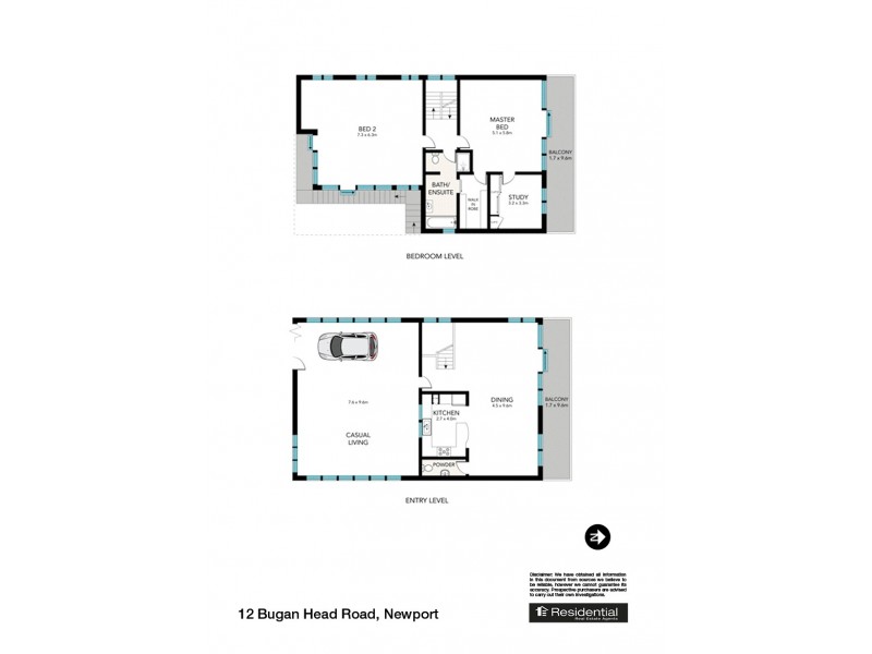 12 Bungan Head Road, Newport NSW 2106 Floorplan