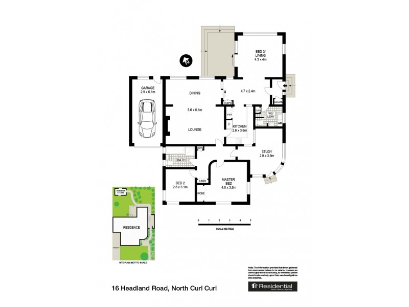 16 Headland Road, North Curl Curl NSW 2099 Floorplan