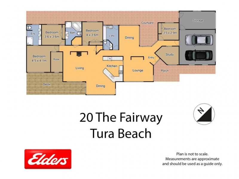 20 THE FAIRWAY, Tura Beach NSW 2548 Floorplan