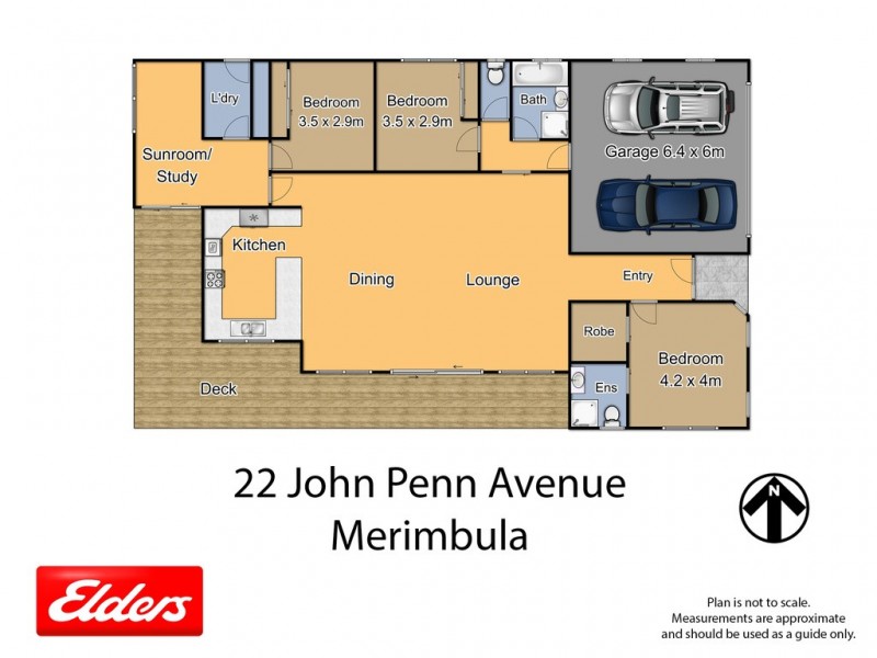 22 JOHN PENN AVENUE, Merimbula NSW 2548 Floorplan