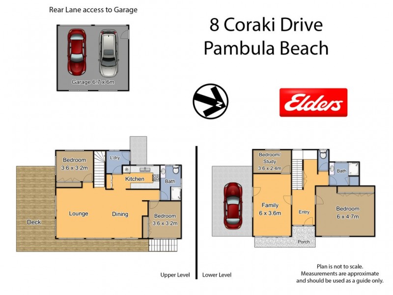 8 CORAKI DRIVE, Pambula Beach NSW 2549 Floorplan