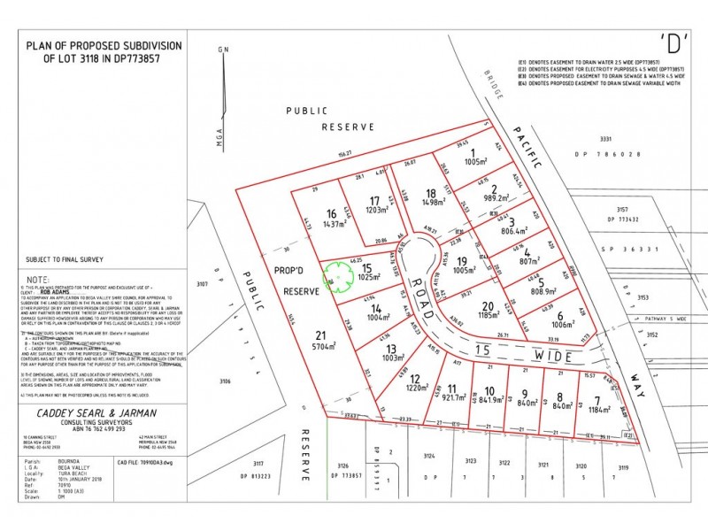 Lot 3118 PACIFIC WAY, Tura Beach NSW 2548