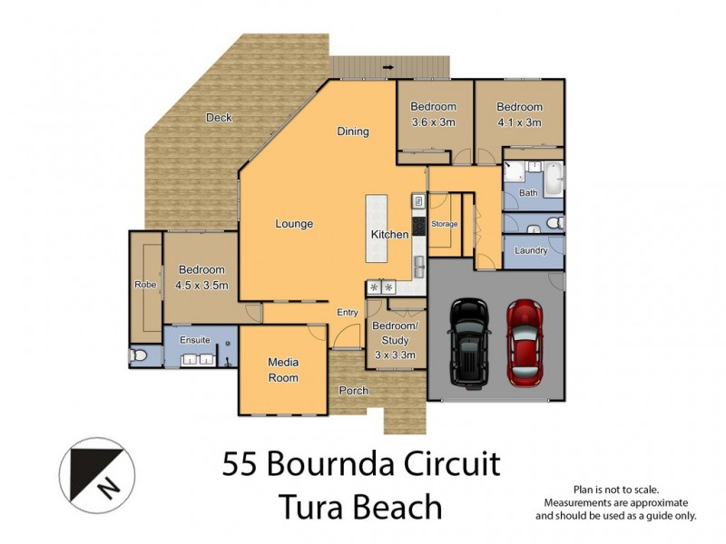 55 Bournda Circuit, Tura Beach NSW 2548 Floorplan