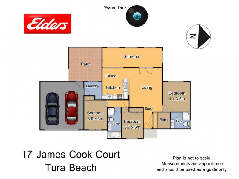 17 James Cook Court, Tura Beach NSW 2548 Floorplan