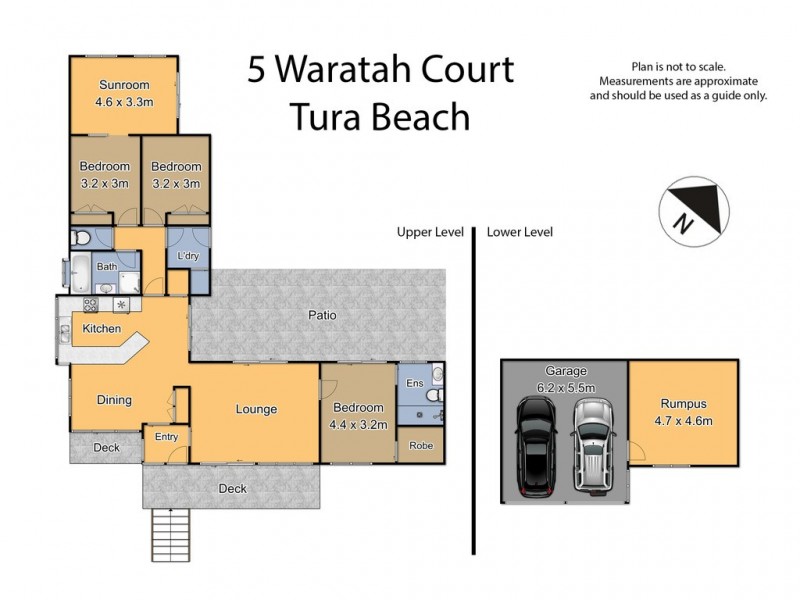 5 WARATAH COURT, Tura Beach NSW 2548 Floorplan
