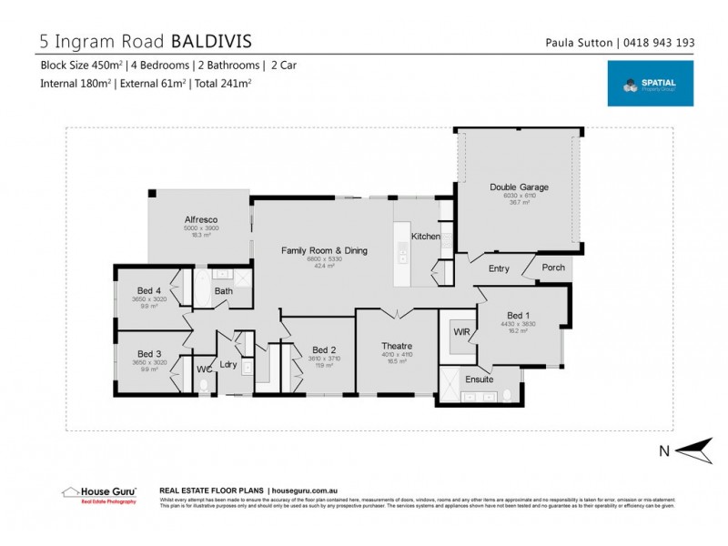5 Ingram Rd, Baldivis WA 6171 Floorplan