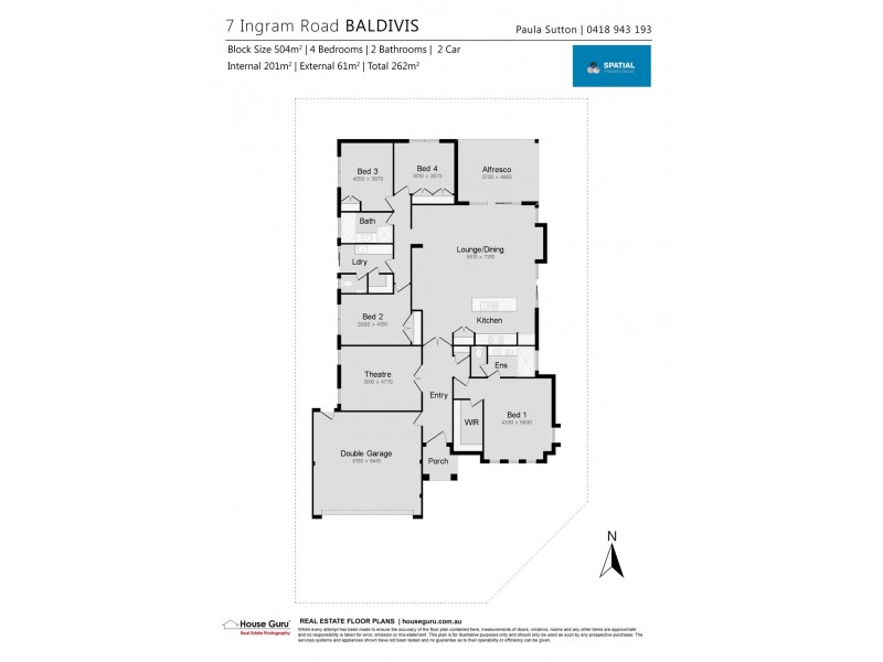 7 Ingram Rd, Baldivis WA 6171 Floorplan
