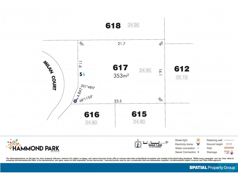 Lot 617 Milan Court, Hammond Park WA 6164 Floorplan