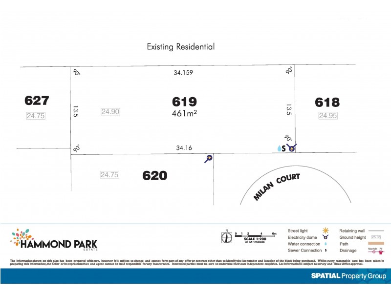 Lot 619 Milan Court, Hammond Park WA 6164 Floorplan