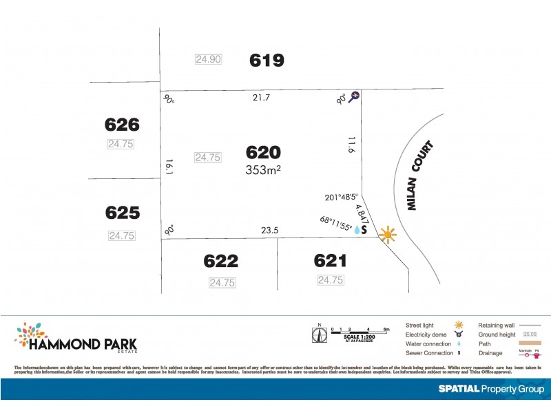 Lot 620 Milan Court, Hammond Park WA 6164 Floorplan