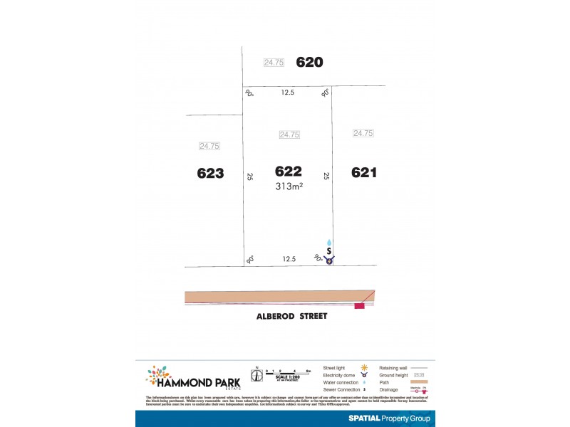 Lot 622 Alberod  St, Hammond Park WA 6164 Floorplan
