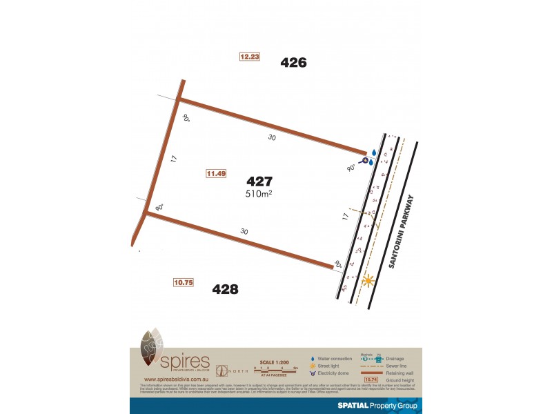 Lot 427 Santorini Parkway, Baldivis WA 6171 Floorplan