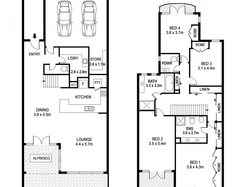 3/10 Winjan Place, Dudley Park WA 6210 Floorplan