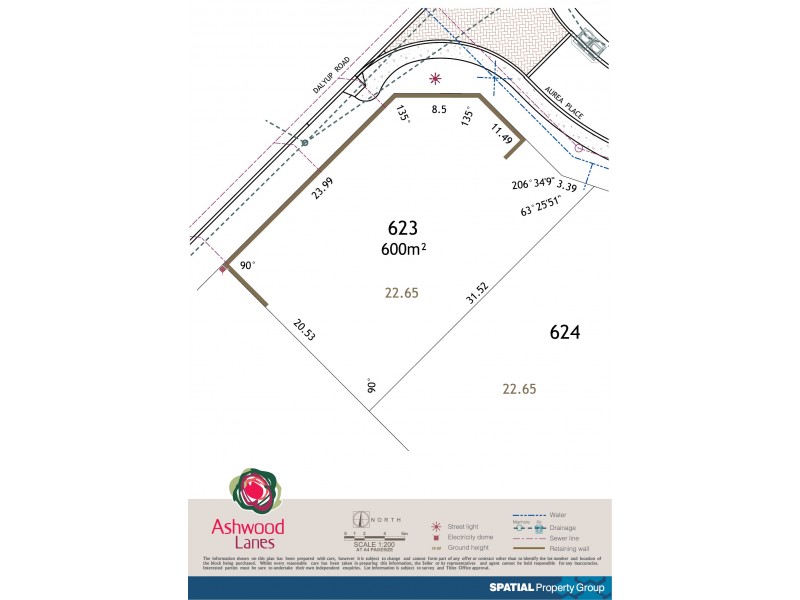 Lot 623 Aurea Place, Southern River WA 6110 Floorplan