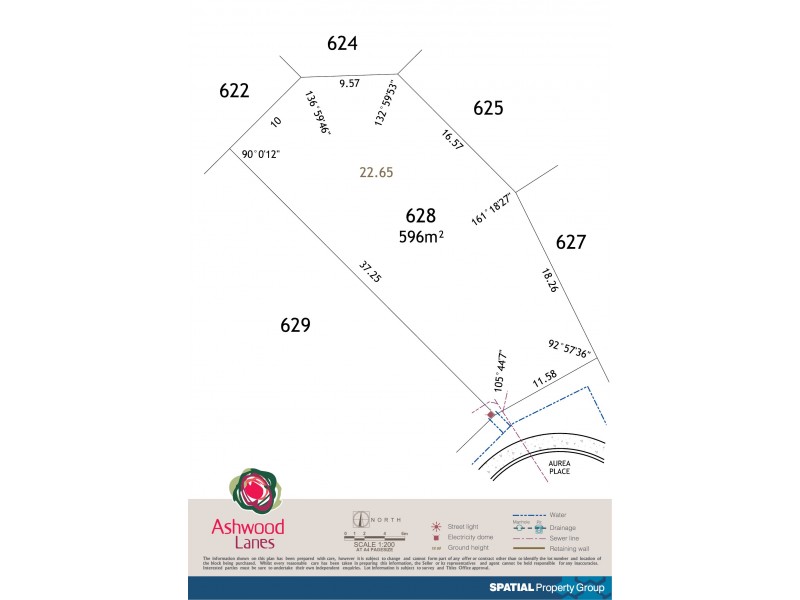 Lot 628 Aurea Place, Southern River WA 6110 Floorplan