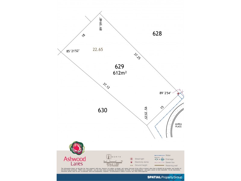 Lot 629 Aurea Place, Southern River WA 6110 Floorplan