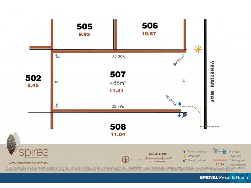 Lot 507 Venetian Way, Baldivis WA 6171 Floorplan