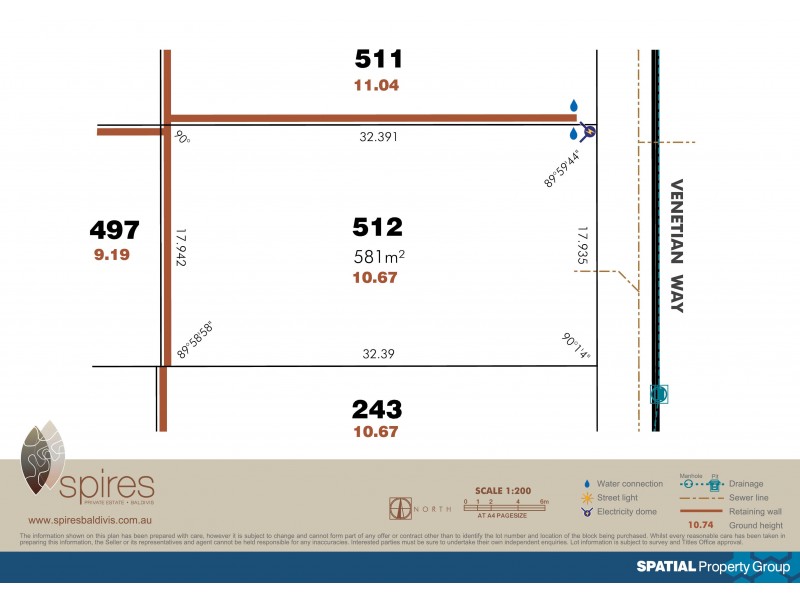 Lot 512 Venetian Way, Baldivis WA 6171 Floorplan