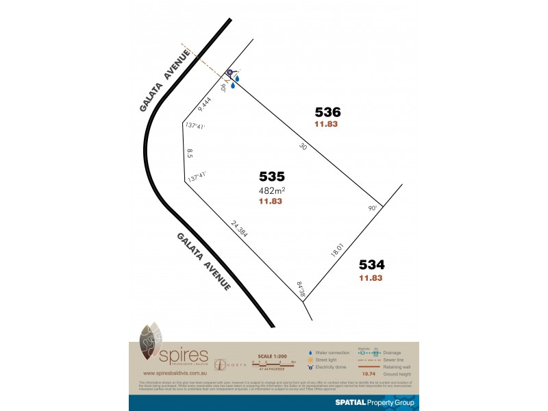 Lot 535 Galata Ave, Baldivis WA 6171 Floorplan