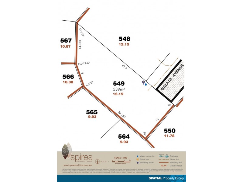 Lot 549 Galata Ave, Baldivis WA 6171 Floorplan