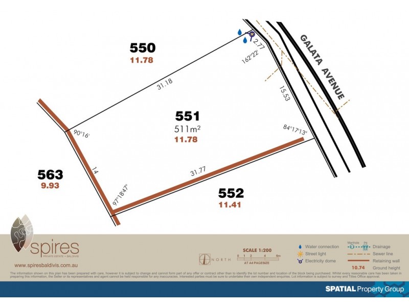 Lot 551 Galata Ave, Baldivis WA 6171 Floorplan