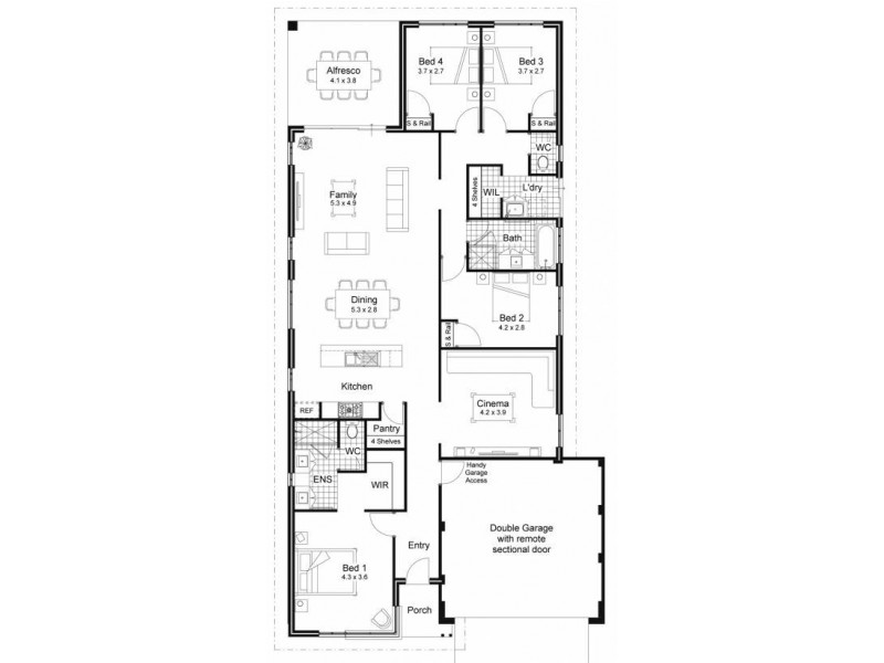 7 Strathmore Close, Baldivis WA 6171 Floorplan