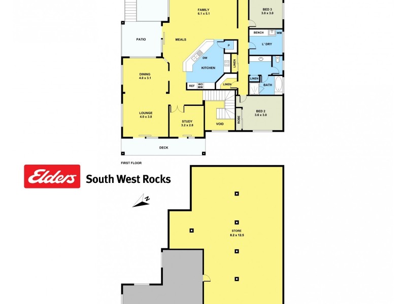 11 DENNIS CRESCENT, South West Rocks NSW 2431 Floorplan