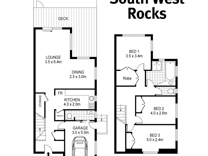 2/142 GREGORY STREET, South West Rocks NSW 2431 Floorplan