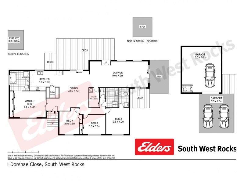 South West Rocks NSW 2431 Floorplan
