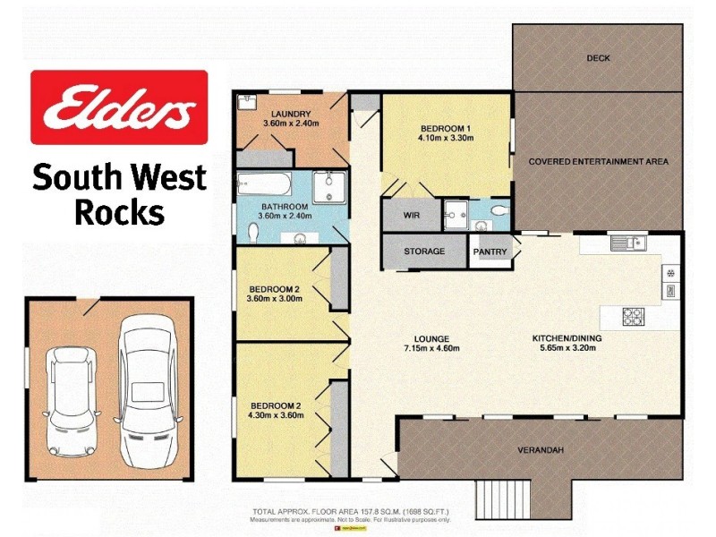 145 GREGORY STREET, South West Rocks NSW 2431 Floorplan