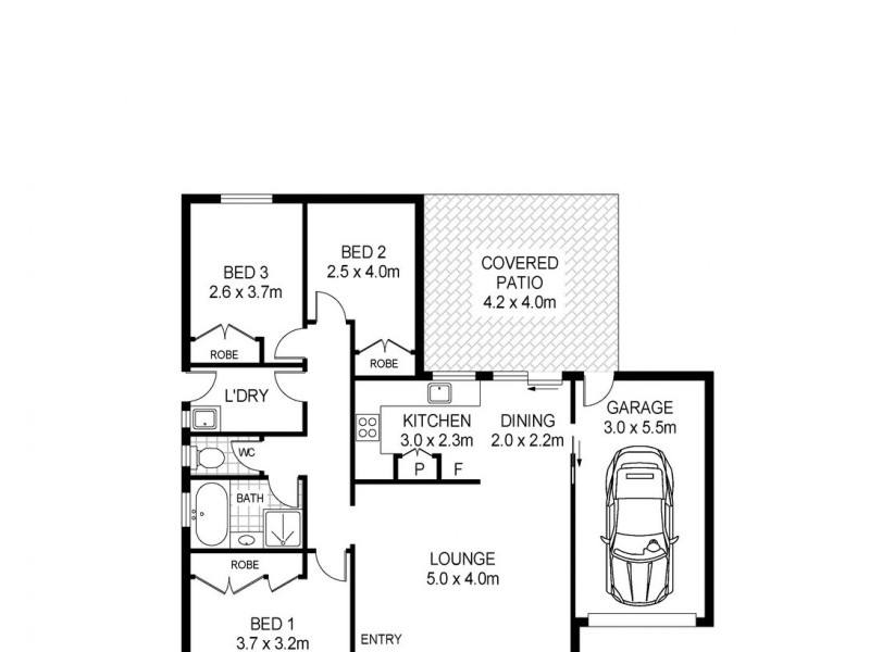 299 GREGORY STREET, South West Rocks NSW 2431 Floorplan