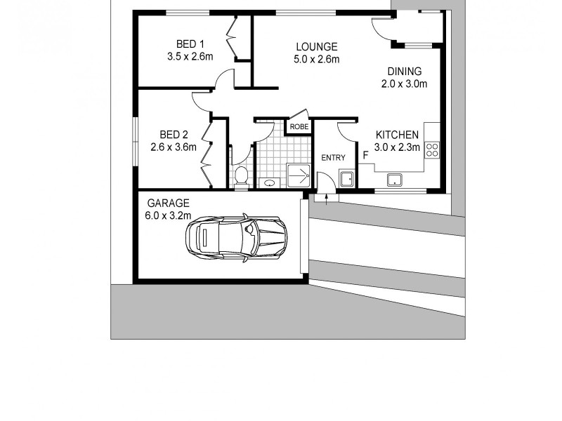 2/9 BRUCE FIELD STREET, South West Rocks NSW 2431 Floorplan