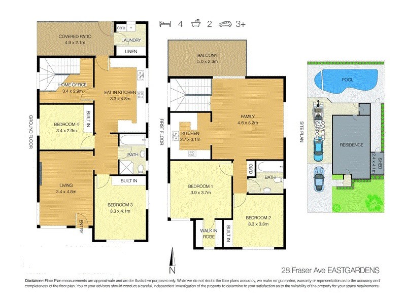 28 Fraser Avenue, Eastgardens NSW 2036 Floorplan