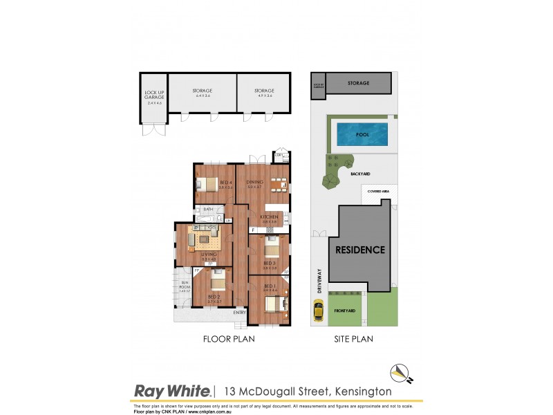 13 McDougall Street, Kensington NSW 2033 Floorplan
