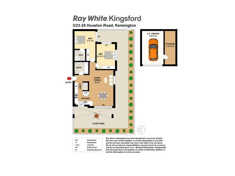 3/23-25 Houston Road, Kensington NSW 2033 Floorplan