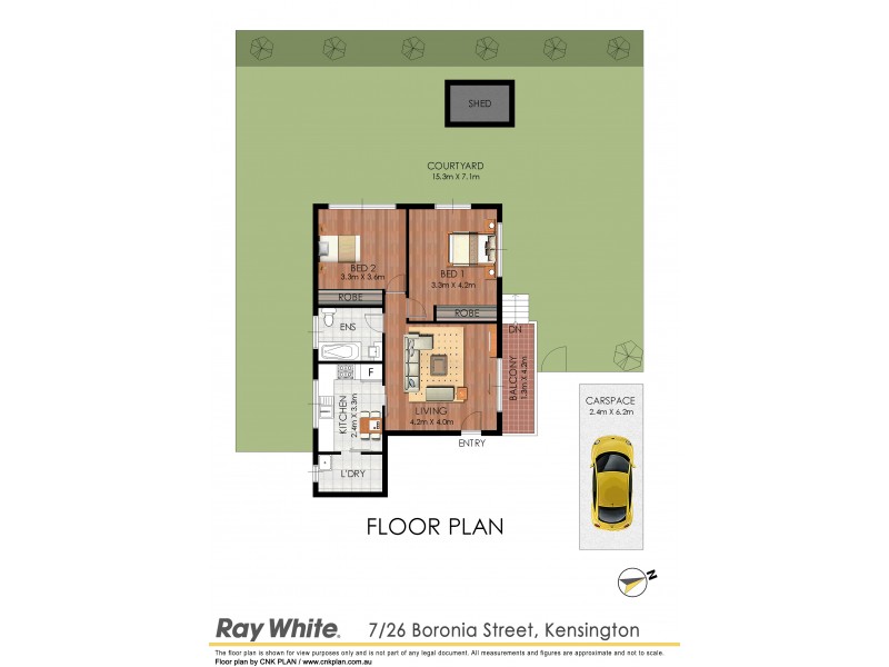 7/26 Boronia Street, Kensington NSW 2033 Floorplan