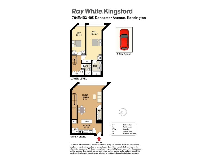 704E/103-105 Doncaster Avenue, Kensington NSW 2033 Floorplan