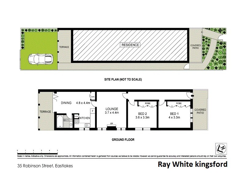 35 Robinson Street, Eastlakes NSW 2018 Floorplan
