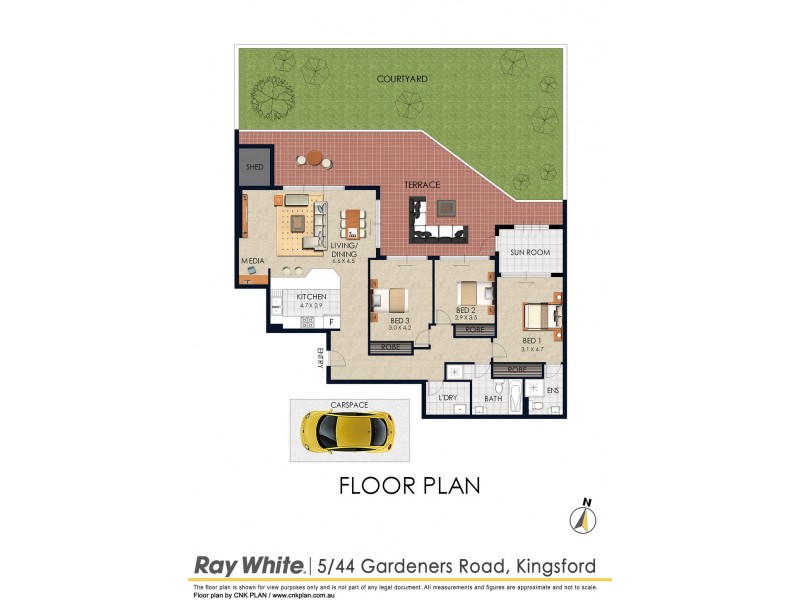 5/44 Gardeners Road, Kingsford NSW 2032 Floorplan