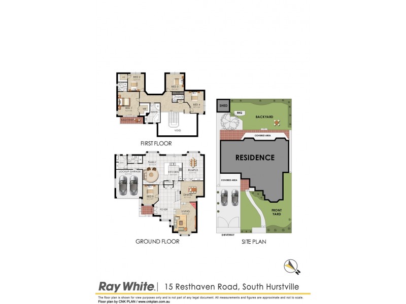 15 Resthaven Road, South Hurstville NSW 2221 Floorplan