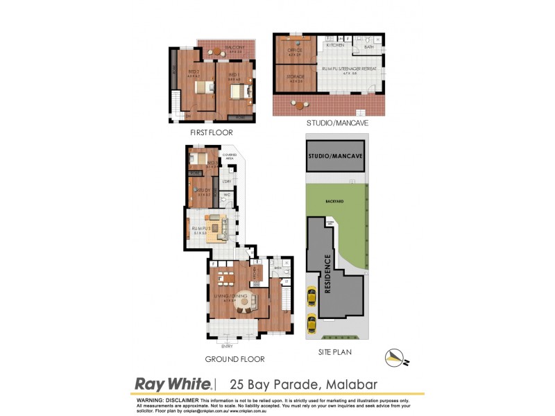 25 Bay Parade, Malabar NSW 2036 Floorplan