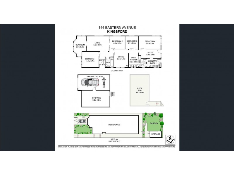 144 Eastern Avenue, Kingsford NSW 2032 Floorplan