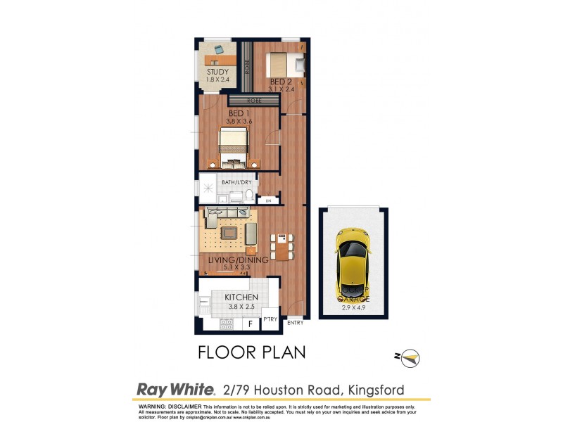 2/79 Houston Road, Kingsford NSW 2032