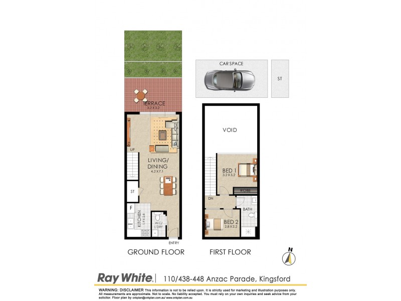 110/438-448 Anzac Parade, Kingsford NSW 2032 Floorplan