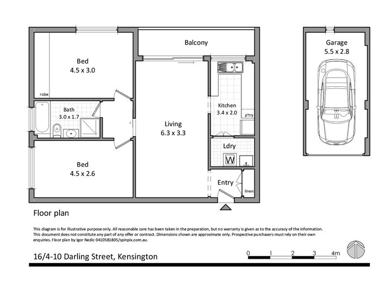16/4-10 Darling St, Kensington NSW 2033