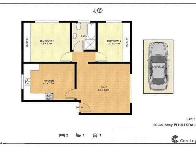 1/20 Jauncey Place, Hillsdale NSW 2036
