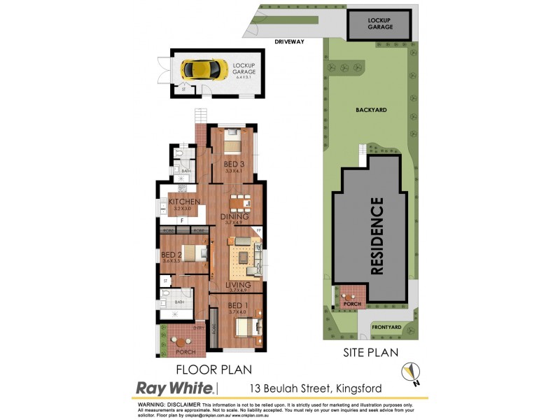 13 Beulah Street, Kingsford NSW 2032 Floorplan