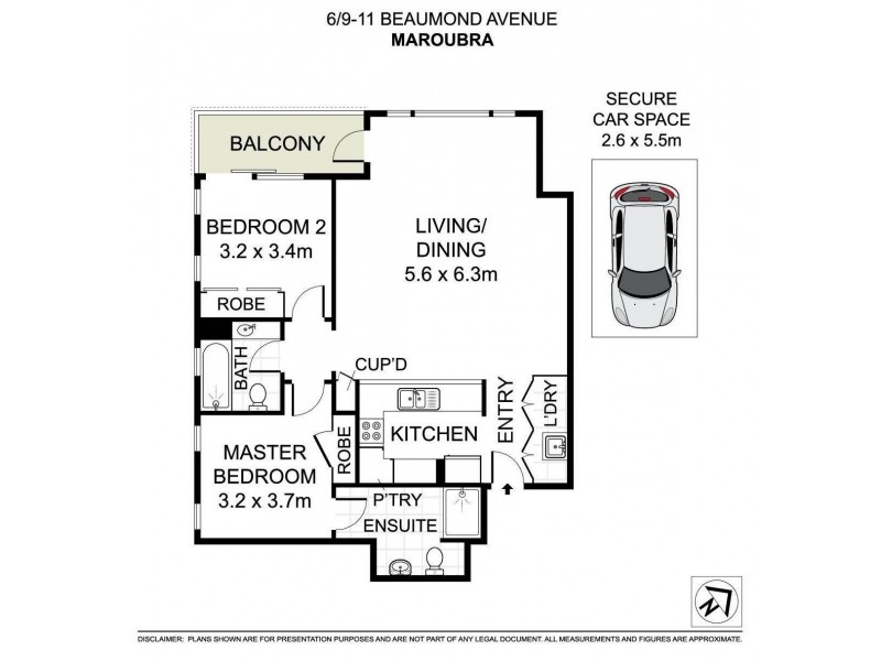 9-11 Beaumond Ave, Maroubra NSW 2035 Floorplan